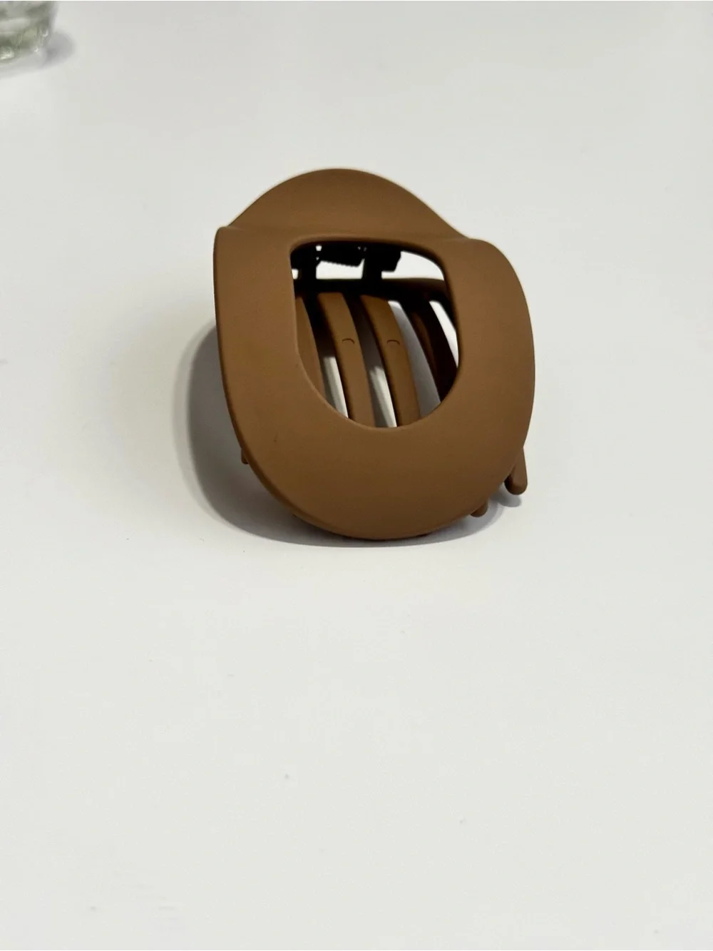 Taupe Khaki Tan Hair Claw Clip - Classic Light Brown